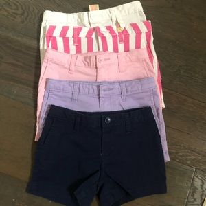 5 pair of shorts